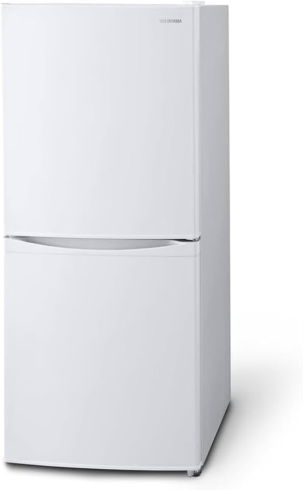 Amazon.co.jp: アイリスオーヤマ 冷蔵庫 142L (幅約50cm) 冷凍室52L 右