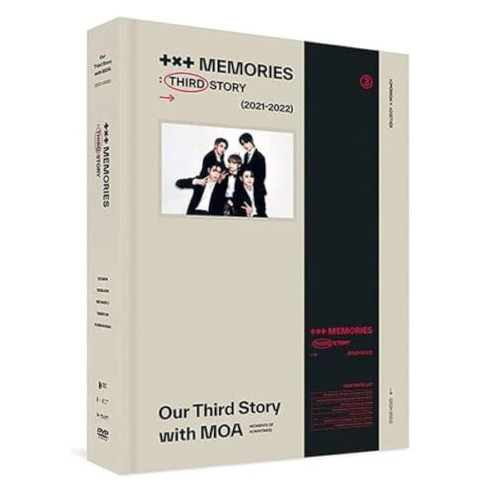 TXT MEMORIES THIRD STORY DVD K-POP SEALED - Amazon.com Music