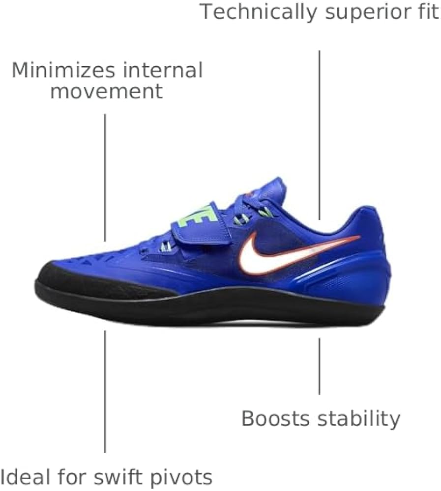 Amazon.com | Zoom Rotational 6 Unisex Shoes (Racer Blue, White