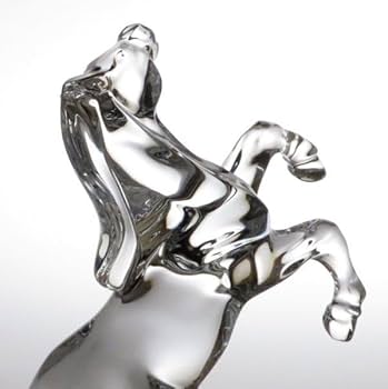 Amazon | バカラ フィギュリン いななく馬 置物 馬 オーナメント