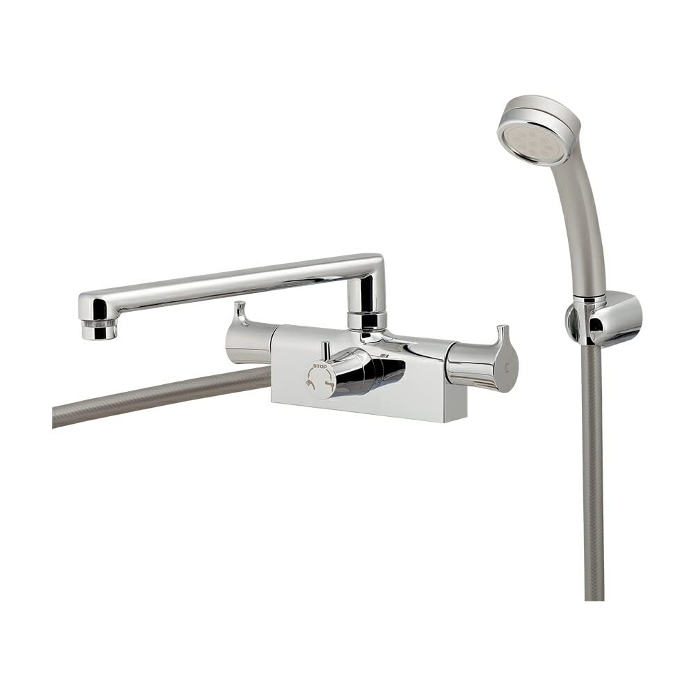 カクダイ 2ハンドルシャワー混合栓 152-210