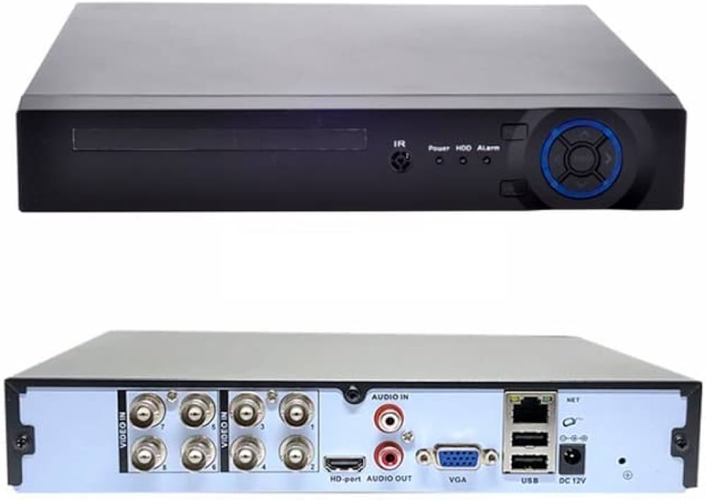 Amazon.co.jp: 8CH DVR 録画装置 ビデオ+音声 8チャンネル同時録画 H