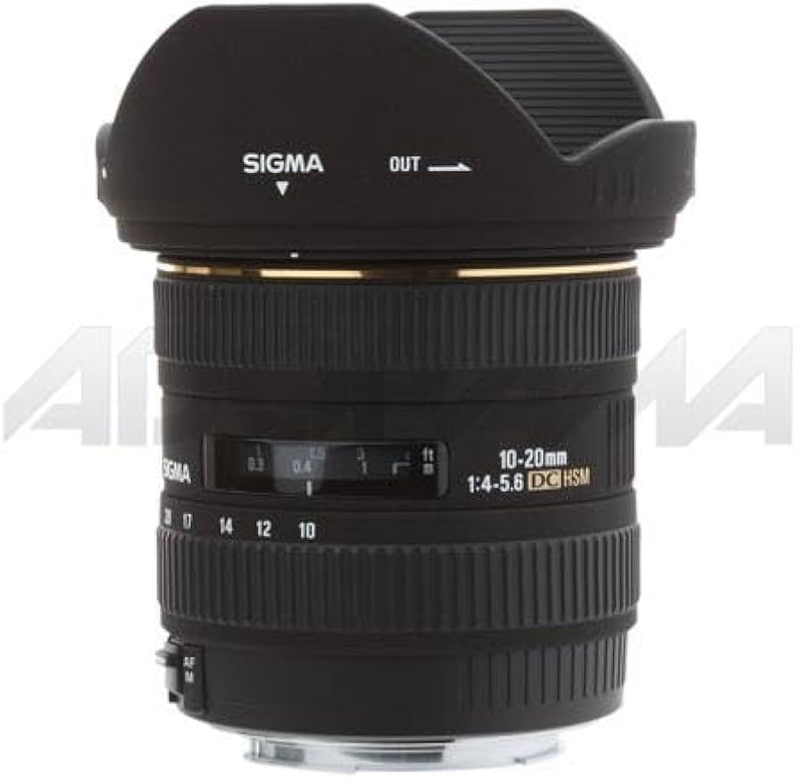 Sigma 10-20mm f/4-5.6 EX DC HSM Lens for Canon Digital SLR Cameras