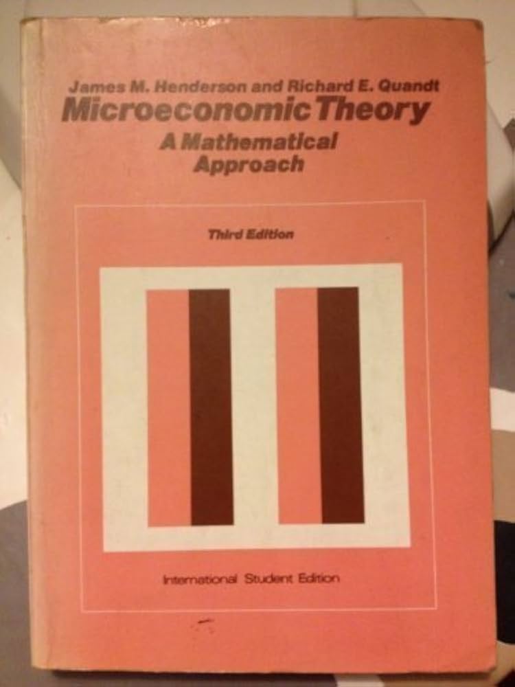 Microeconomic Theory: A Mathematical Approach: 9780070281011