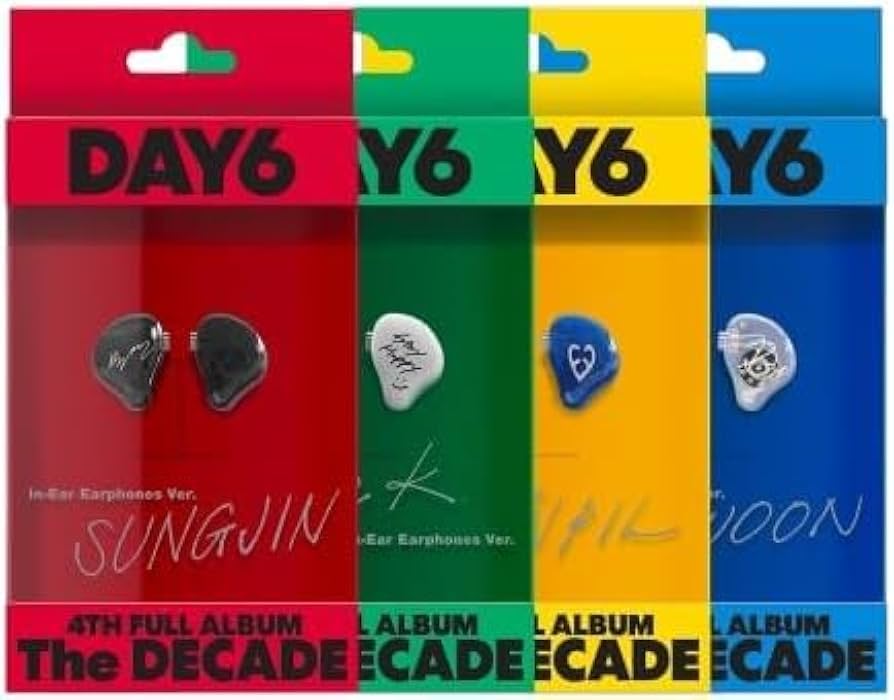 DAY6 The Decade 4th Album in-Ear Earphones Ver/Random.VER