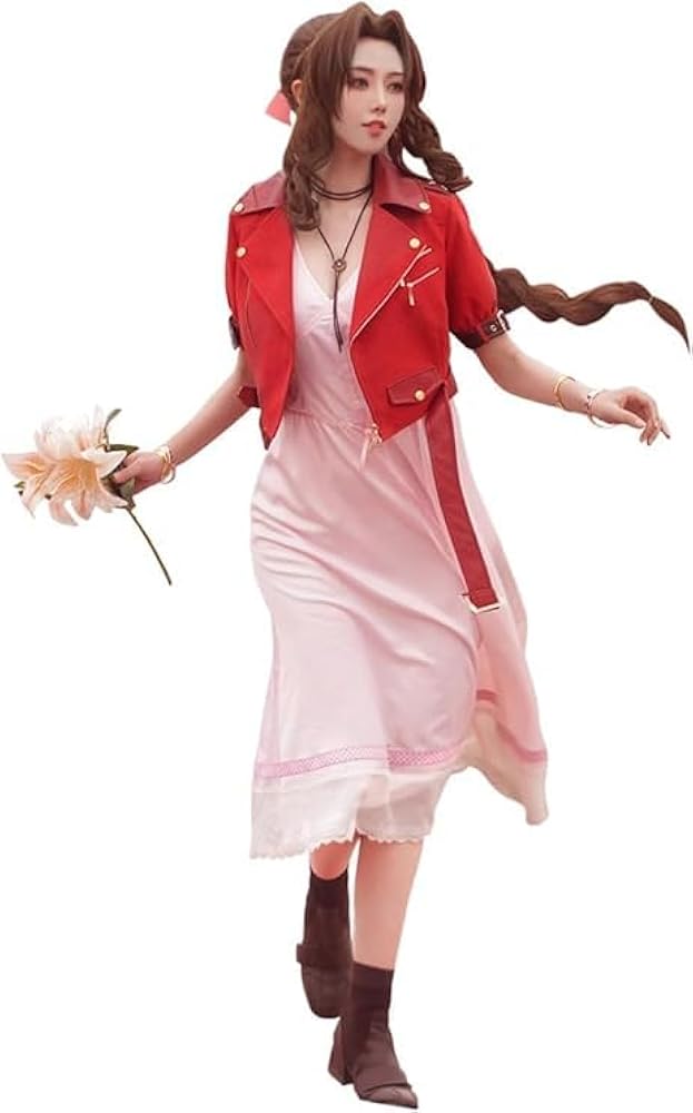 Amazon.co.jp: [OSMARI] ファイナルファンタジーVII FF7 コスプレ