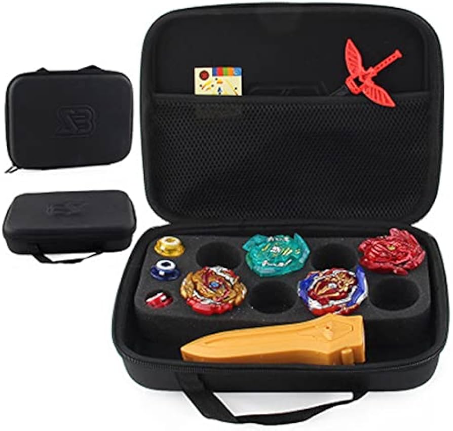 Amazon.co.jp: mecaponn ベイブレードケース ポータブル 取手付き内蔵