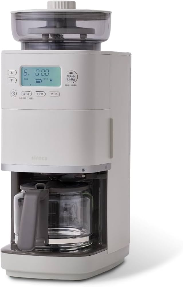 Amazon | 【シロカ公式ストア限定モデル】siroca(シロカ) コーン式全