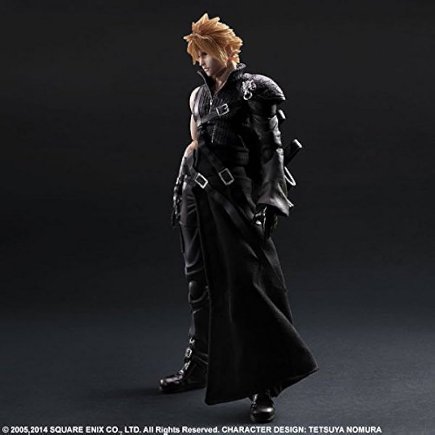 Amazon.com: Square Enix Play Arts Kai Cloud Strife Final Fantasy