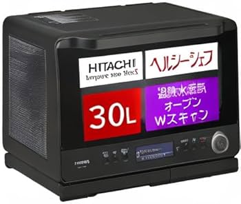 Amazon.co.jp: HITACHI MRO-W1Z K Healthy Chef Oven Range, 1.1 cu ft