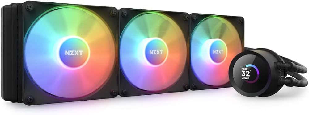 Amazon | NZXT KRAKEN RGB 360 Black 簡易水冷CPUクーラー RL-KR360-B1