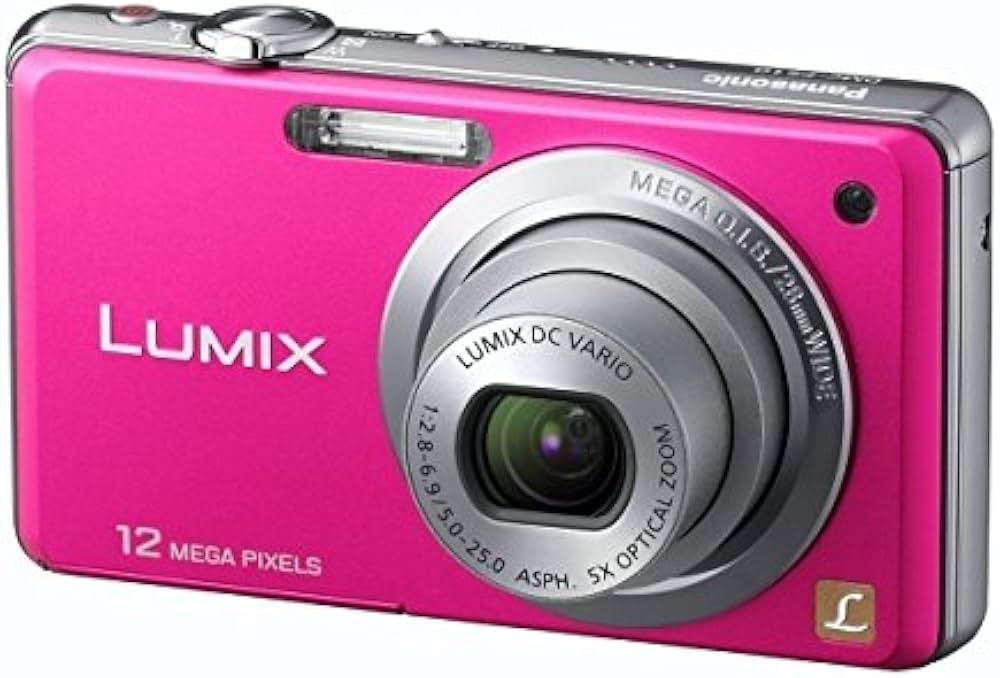 Amazon | パナソニック デジタルカメラ ルミックス ピンク DMC-FS10-P