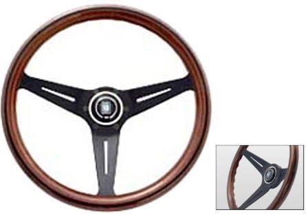 Amazon | NARDI(ナルディ) クラシックウッド&ブラックスポーク