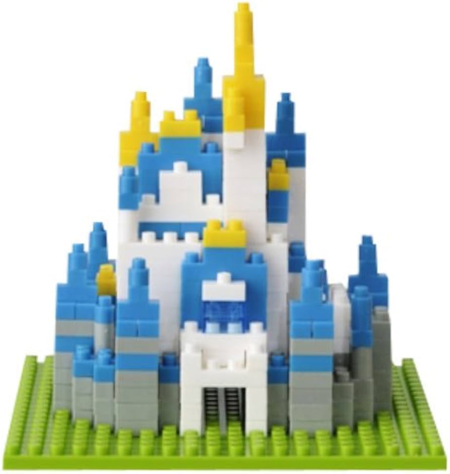 Amazon.co.jp: シンデレラ城 ナノブロック【東京ディズニーリゾート
