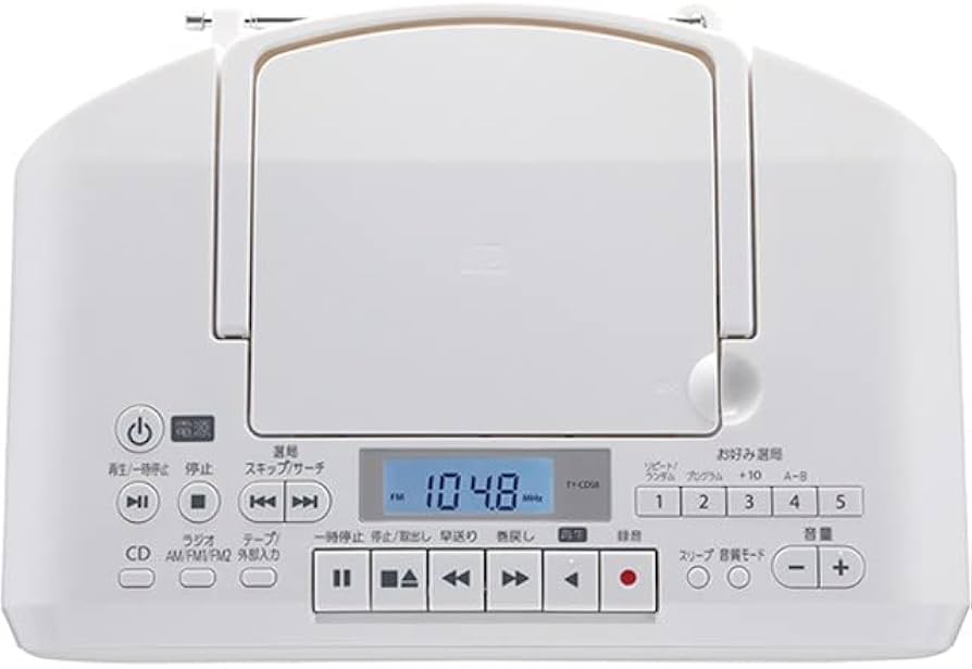 Amazon.co.jp: 東芝(TOSHIBA) CDラジオカセットレコーダー (ホワイト
