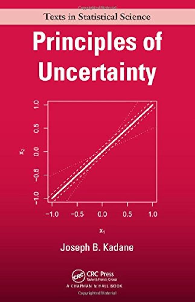 Amazon.com: Principles of Uncertainty (Chapman & Hall/CRC Texts in