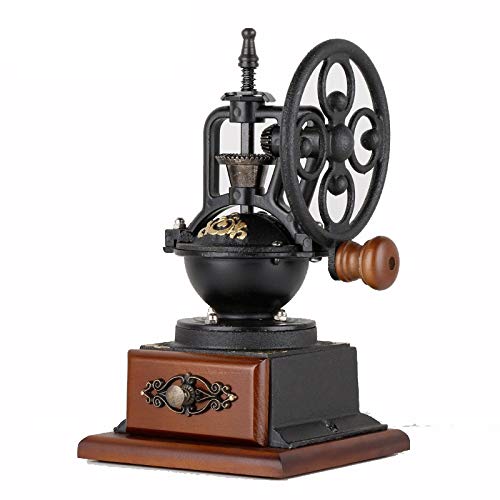 Amazon｜手挽きコーヒーミル 手動コーヒーグラインダーヴィンテージ