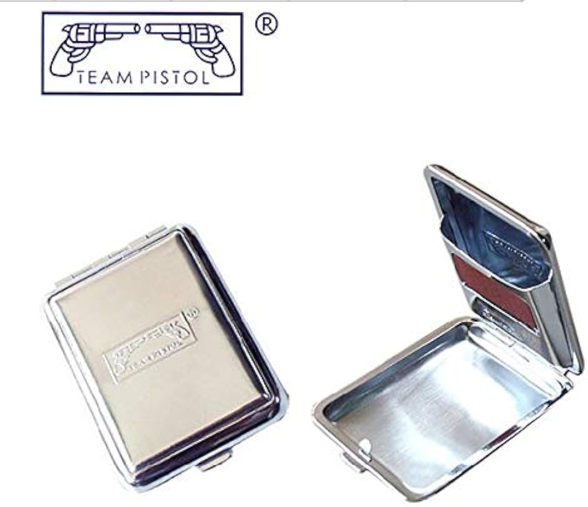 Amazon.co.jp: [TASEN] 摩擦板搭載 ステンレス マッチケース