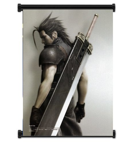 Amazon.com: Final Fantasy VII Advent Children Zack Fabric Wall