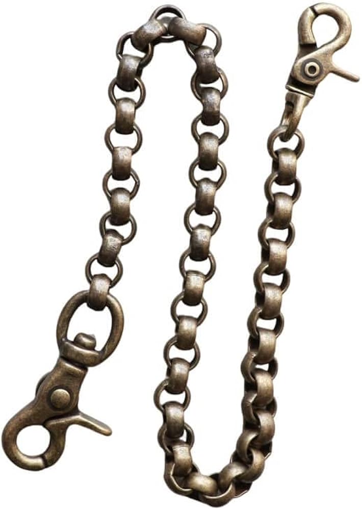 Amazon | BACKDROP Leathers バックドロップレザーズ WALLET CHAIN