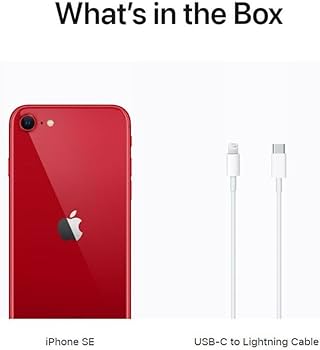 Amazon.com: Apple iPhone SE 3rd Gen, 64GB, RED - Unlocked (Renewed