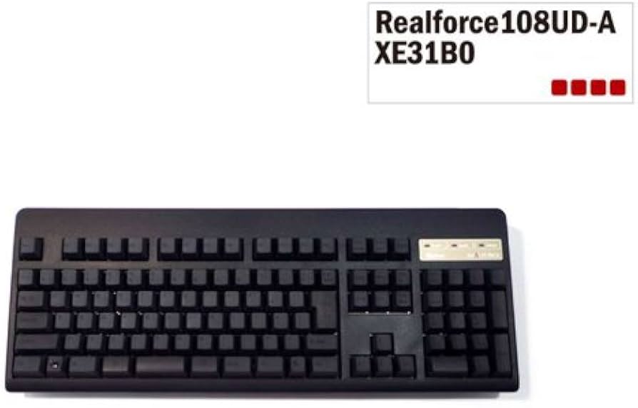 Amazon.co.jp: 東プレ Realforce108UD-A(XE01B0) (XE01B0/かな刻印なし