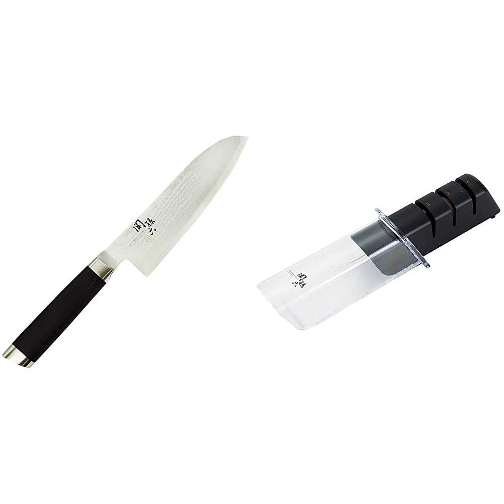 Amazon｜貝印 KAI 三徳包丁 関孫六 ダマスカス 165mm AE5200 & KAI