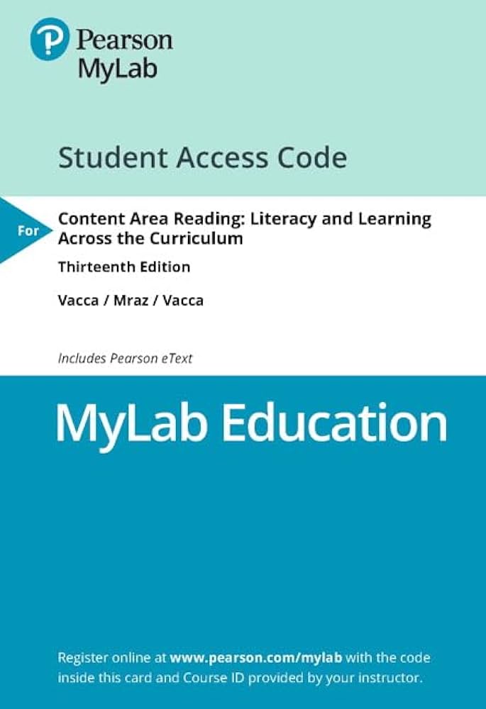 Amazon.com: Content Area Reading: Literacy and Learning Across the