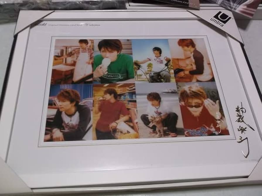 Amazon.co.jp: ガクト Gackt プレミアムカード フレーム 額3点 +