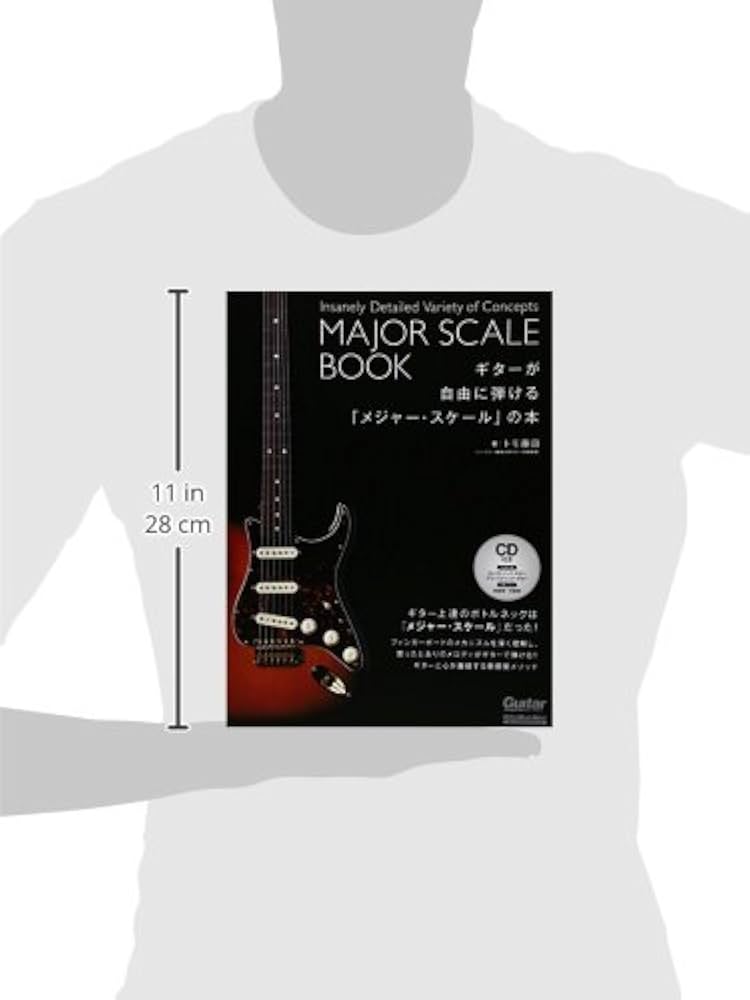 ギターが自由に弾ける「メジャー・スケール」の本(CD付) (リットー