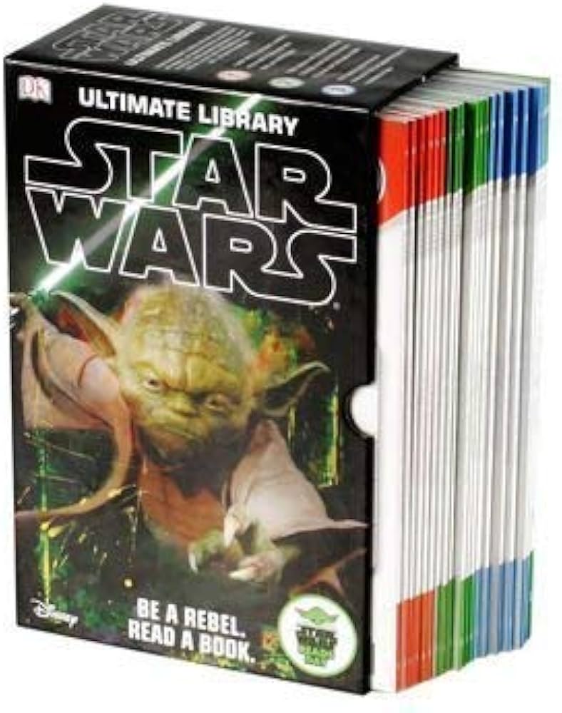 Star Wars: Ultimate Library Box Set with 20 Volumes for Early