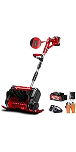 Amazon.co.jp: 電動除雪機 雪かき 除雪スコップ 2000mAhバッテリー