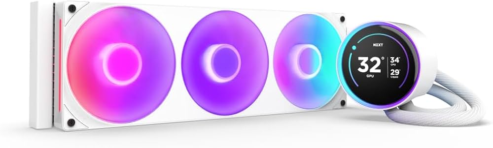 NZXT Kraken Elite 360 RGB - AIO CPU Liquid Cooler - 360 mm Cooler