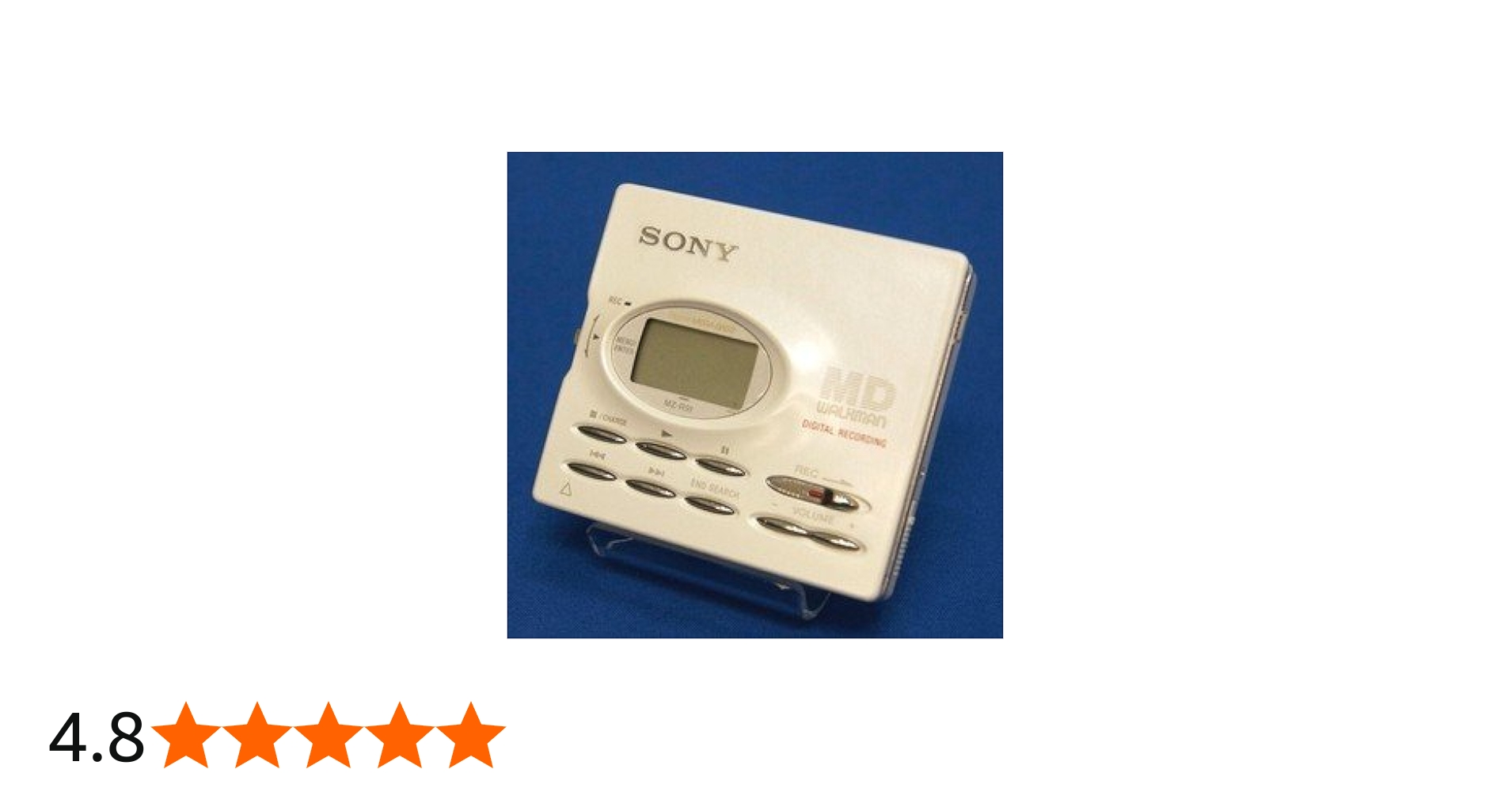 Amazon.co.jp: SONY ソニー MZ-R91（W) ホワイト ポータブルMD