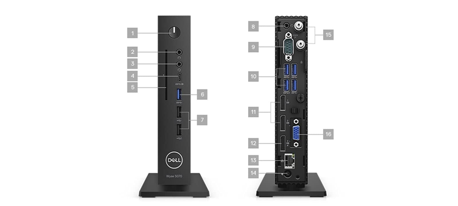 Amazon.com: Dell Wyse 5070 Thin Client Desktop | Pentium Silver
