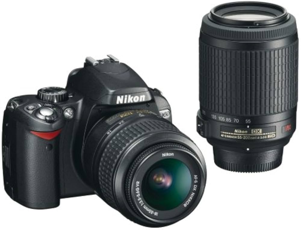Amazon.co.jp: Nikon D60 Double Zoom Kit D60WZ DSLR Camera