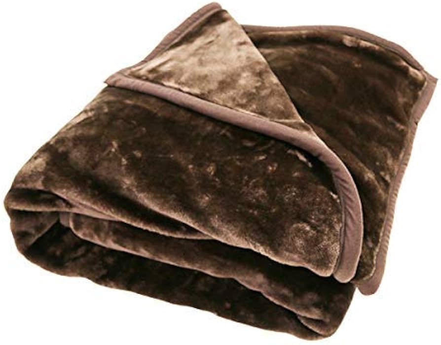 Amazon｜西川株式会社 2枚合わせ 毛布 ダブルロング 190×210cm