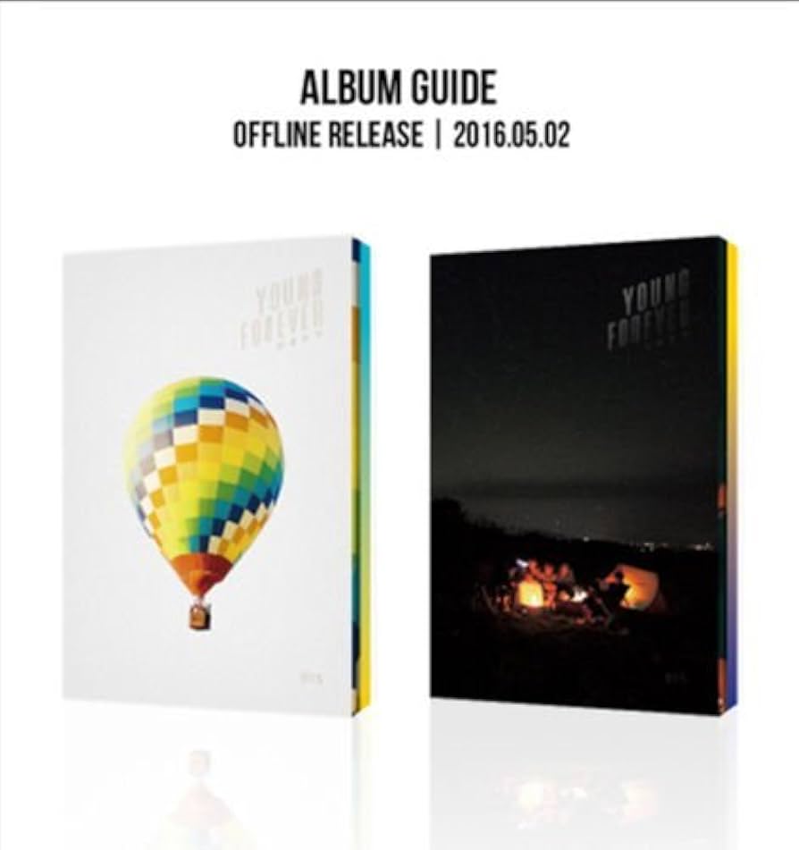 BTS BANGTAN BOYS - YOUNG FOREVER Special Album [Night ver.] 2CD+