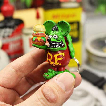 Amazon.co.jp: [MOONEYES] ラットフィンク（RAT FINK） キーホルダー