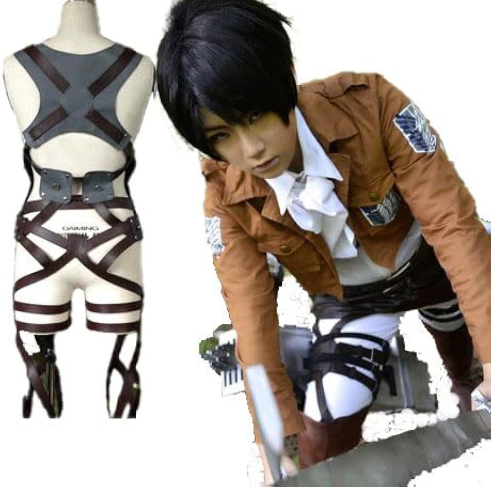 Amazon.co.jp: [Gun With] 進撃の巨人 調査兵団 全身 ベルト 一式