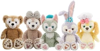 Amazon.co.jp: 【5体セット】ダッフィー シェリーメイ ジェラトーニ