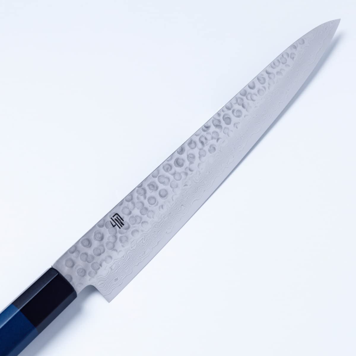 Amazon | EDIT JAPAN 藍包丁 筋引き包丁 ダマスカス 240mm vg10 鋼