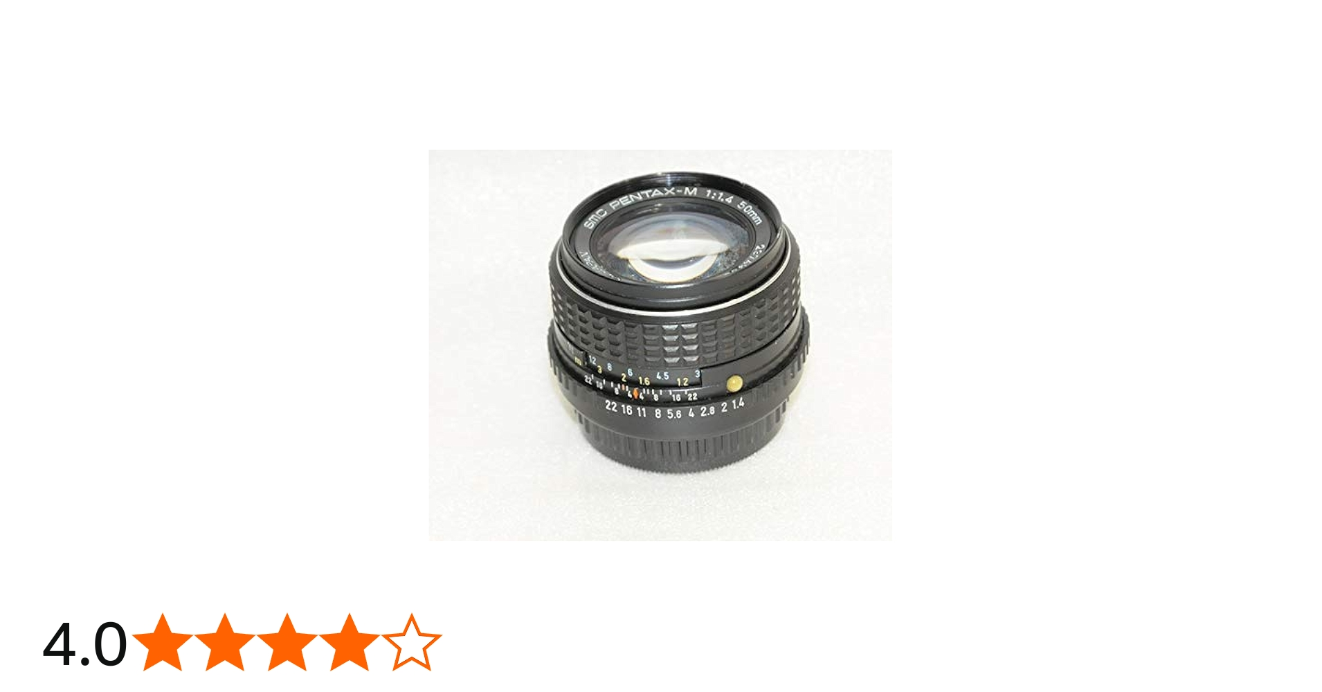 Amazon | ペンタックス smc PENTAX-M 50mm/F1.4 | アダプタ 通販