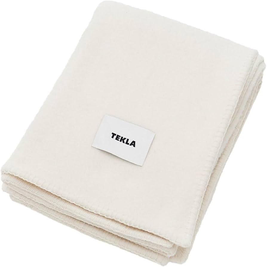 Amazon｜[テクラ]ブランケット 130x180cm ホワイト SOFT WHITE FB-SW