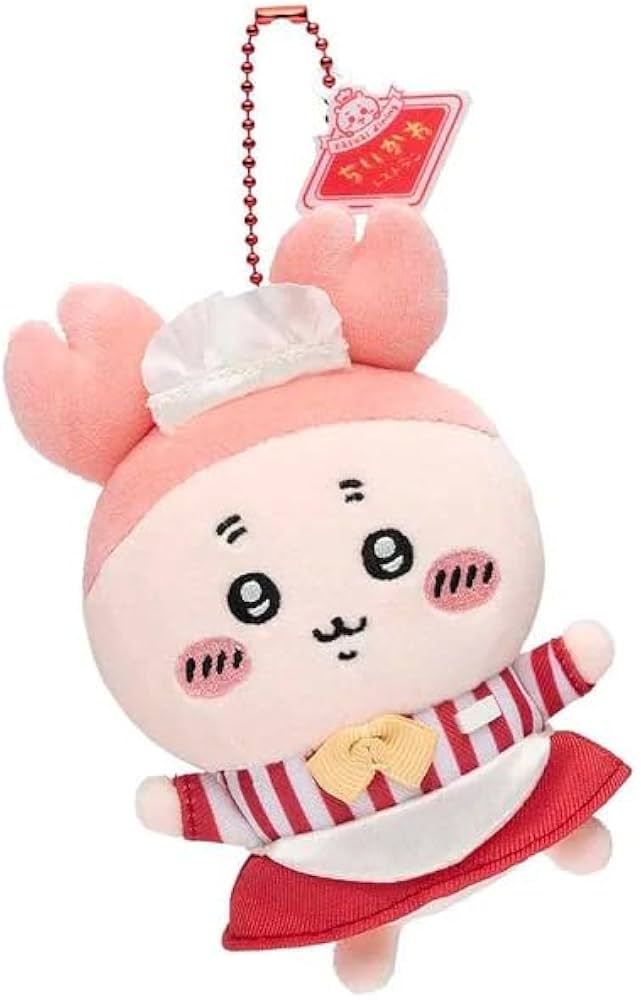 Amazon.co.jp: ちいかわレストラン ホール担当なマスコット ぬいぐるみ