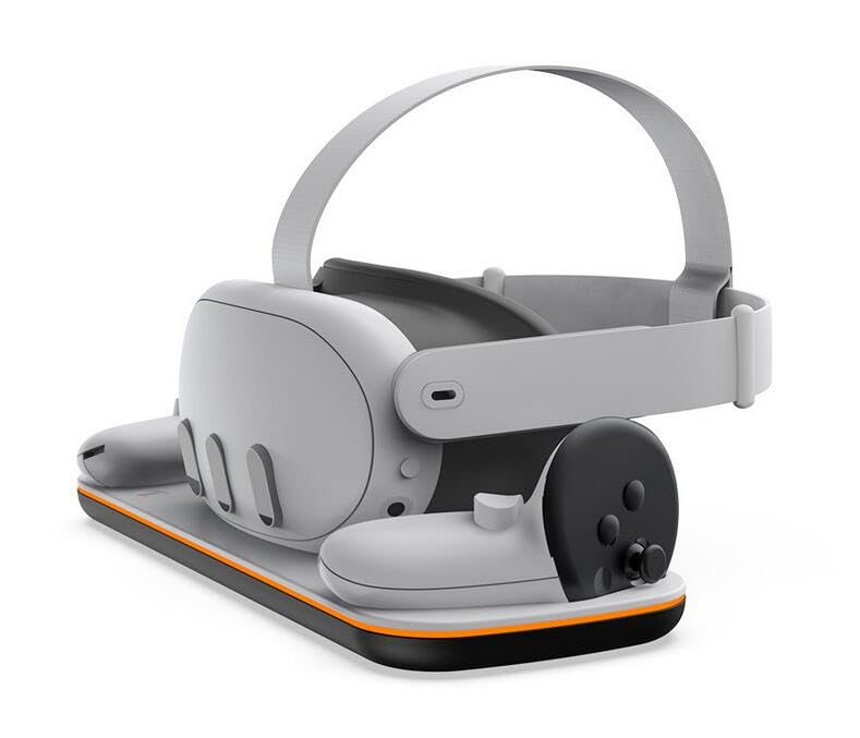 Amazon.co.jp: Meta Quest 3 対応 充電ドック,Quest 3 VRヘッドセット