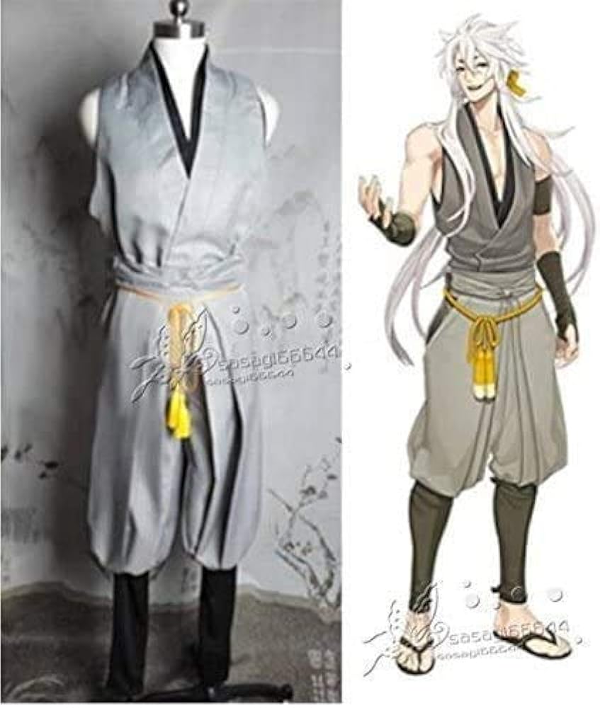 Amazon.co.jp: [KAYZIUCOS] 小狐丸 内番 鳴狐コスプレ衣装（ウィッグ靴