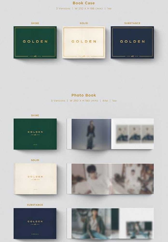 Amazon.co.jp: JUNG KOOK (BTS) - GOLDEN (韓国盤) (SOLID VER