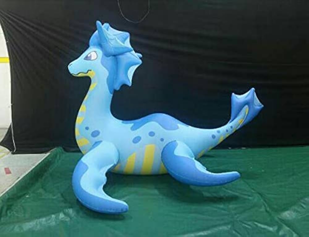 Amazon.co.jp: 空気ビニール風船 浮き輪 シードラゴン フロート 海外