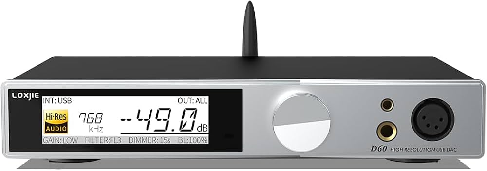 Amazon.co.jp: LOXJIE D60 フルバランス DAC DAコンバーター
